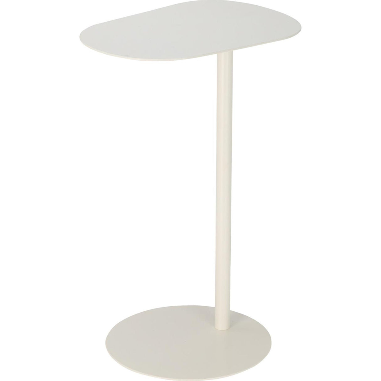 Table d'appoint Home déco blanc bio 35x53cm