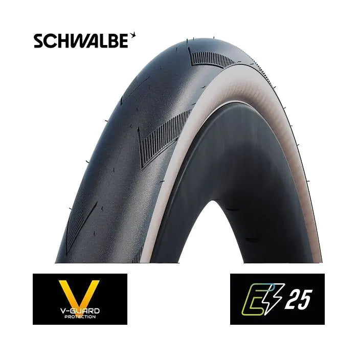 Pneu extérieur Schwalbe pro one revolution line pneu pro one evol.line 25-622