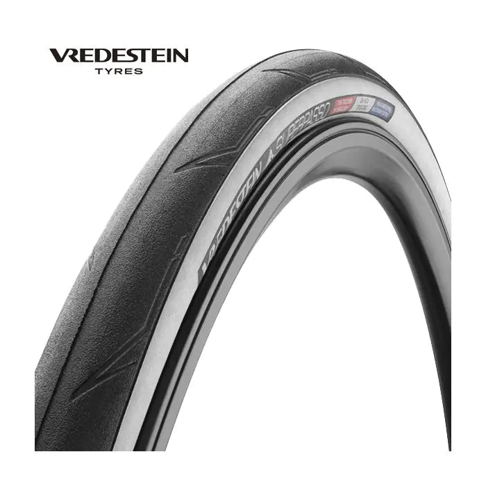 Vredestein 25-622 superpasso noir et blanc plié 28939