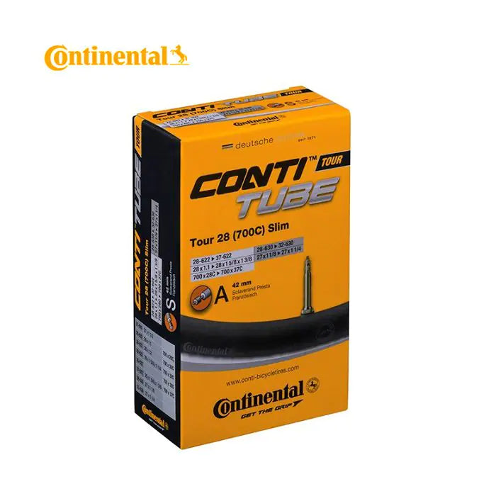 Tube intérieur continental SV16 28 pouces 28 37-622-630 SV 42 mm