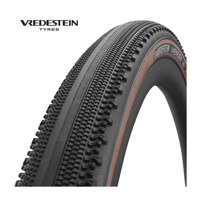 Vredestein - aventura seta tlr 700x38c brun noir