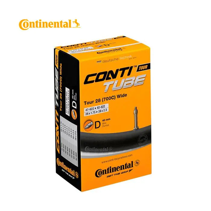 Tour de tube intérieur continental DV19 large 28 pouces 47 62-622 DV 40 mm