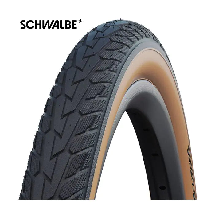 Schwalbe pneu road cruiser 28x1,75 47-622 filetage noir marron