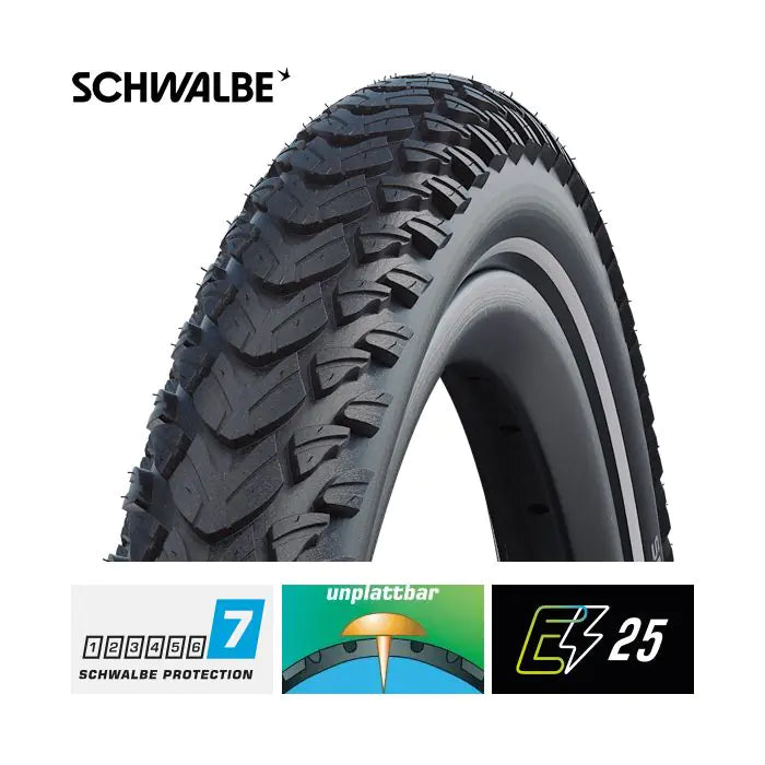 pneu extérieur Marathon Plus Tour 26 x 2,00 (50-559) noir