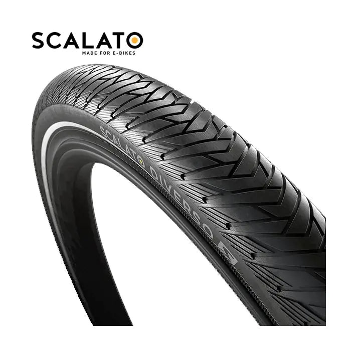 Pneu extérieur de Scalato Diverso 28 x 2,15 SW reflète
