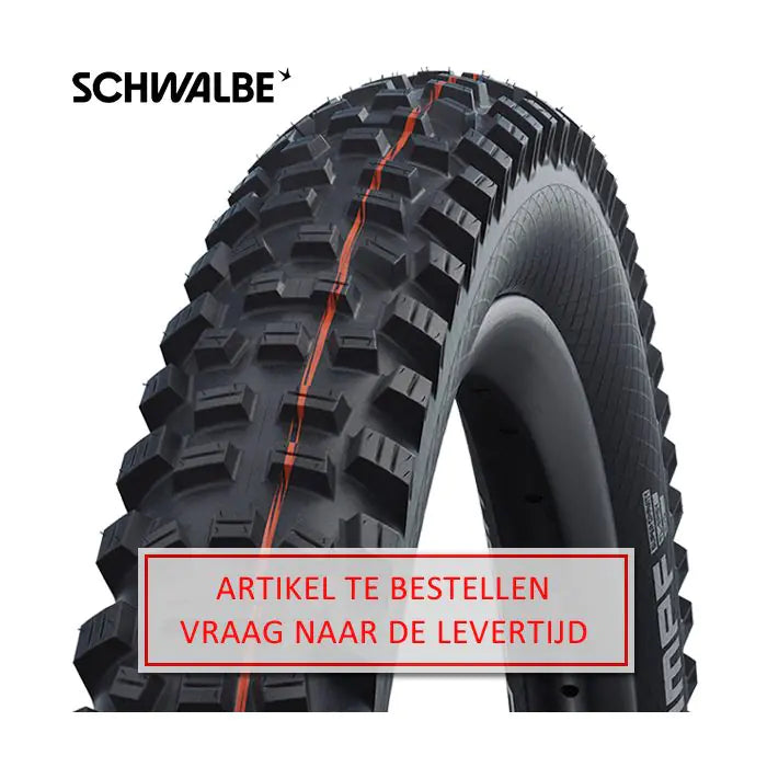 Bande de pliage schwalbe hans dampf super gravité 29 x 2,35 60-622 mm - noir