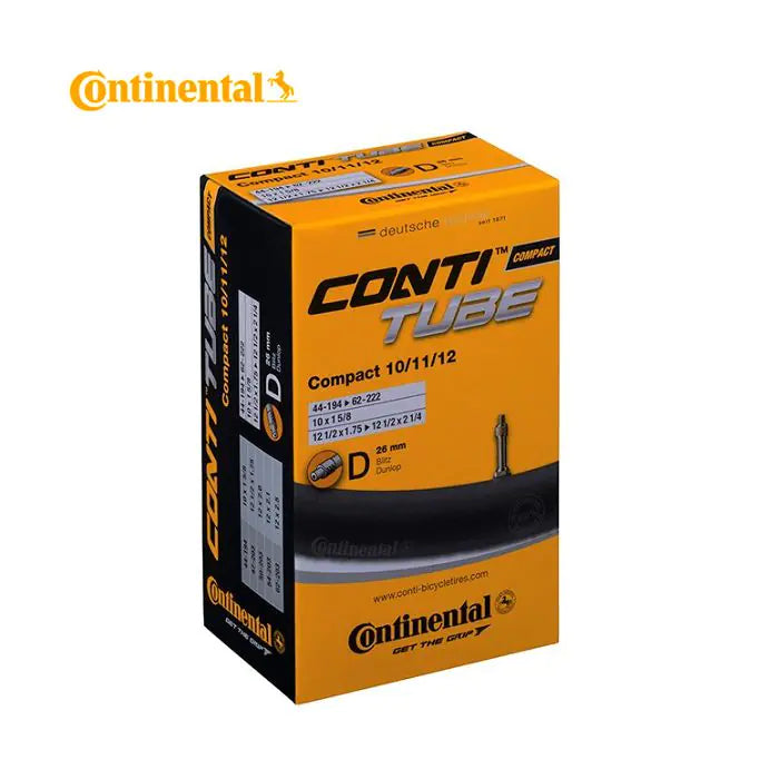 Tube intérieur continental DV1 compact 10 11 12 pouces 44 62-222 Boîte