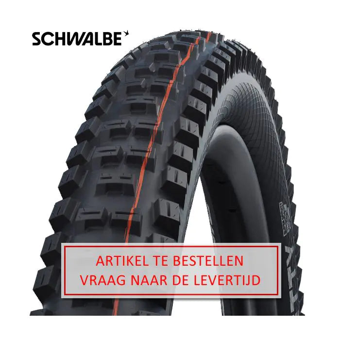 Bande pliante Schwalbe Big Betty Super Gravity 29 x 2,40 62-622 mm - noir