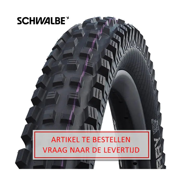 Bande pliante Schwalbe Magy Mary Super Downhill 26 x 2,60 65-559 mm - noir