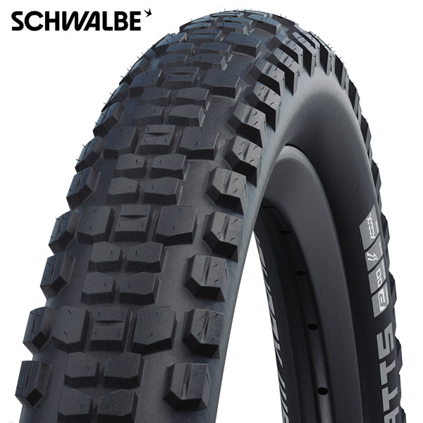 Bande de pliage Schwalbe Johnny Watts dd raceguard 29 x 2,60 65-622 mm - noir