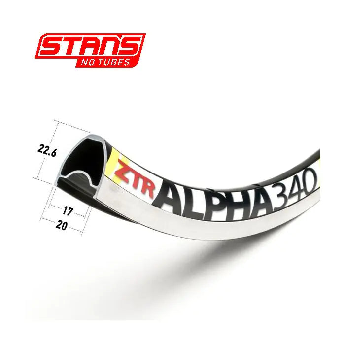 Jante Stans notubes alpha 340 20h neuve snt