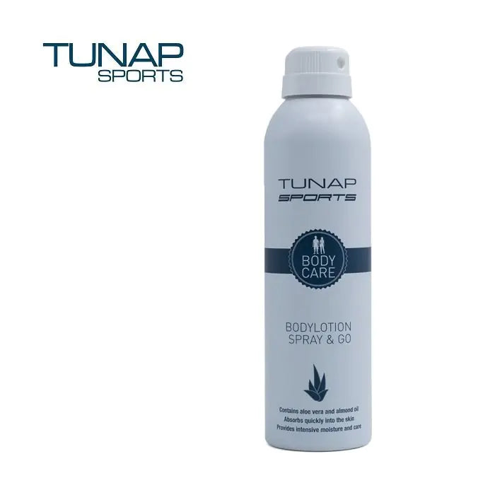 Tunap sports lotion pour le corps spray and go 200 ml (paquet = 12 pièces)