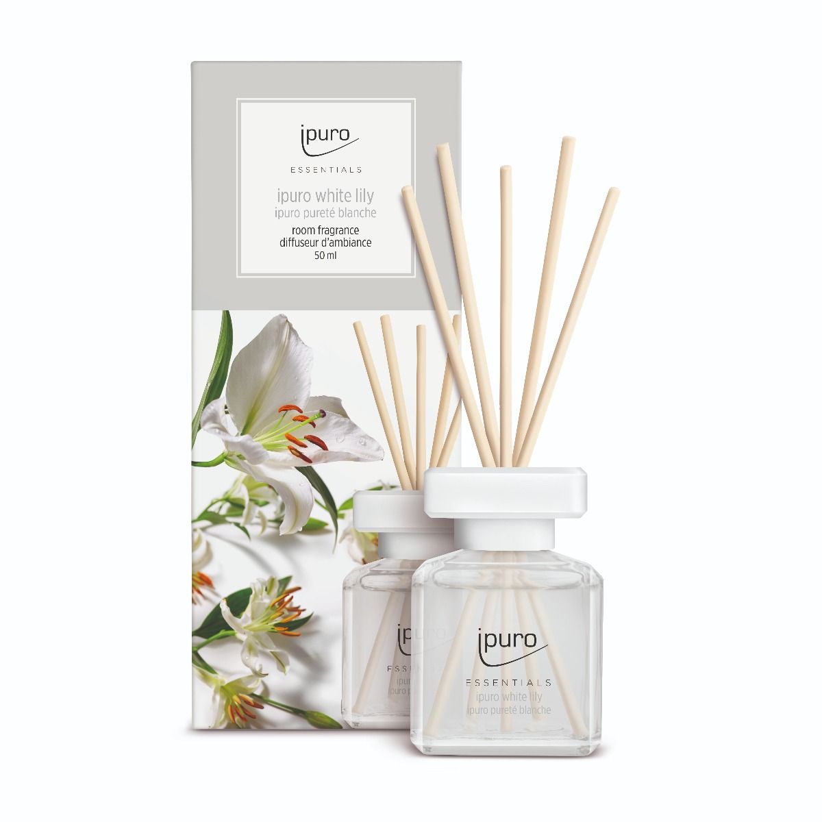 Diffuseur de parfum Ipuro lys blanc 50 ml