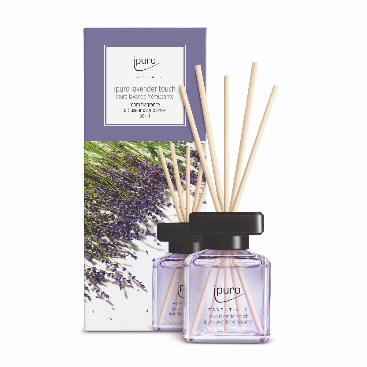 Diffuseur de parfum Ipuro touche lavande 50 ml