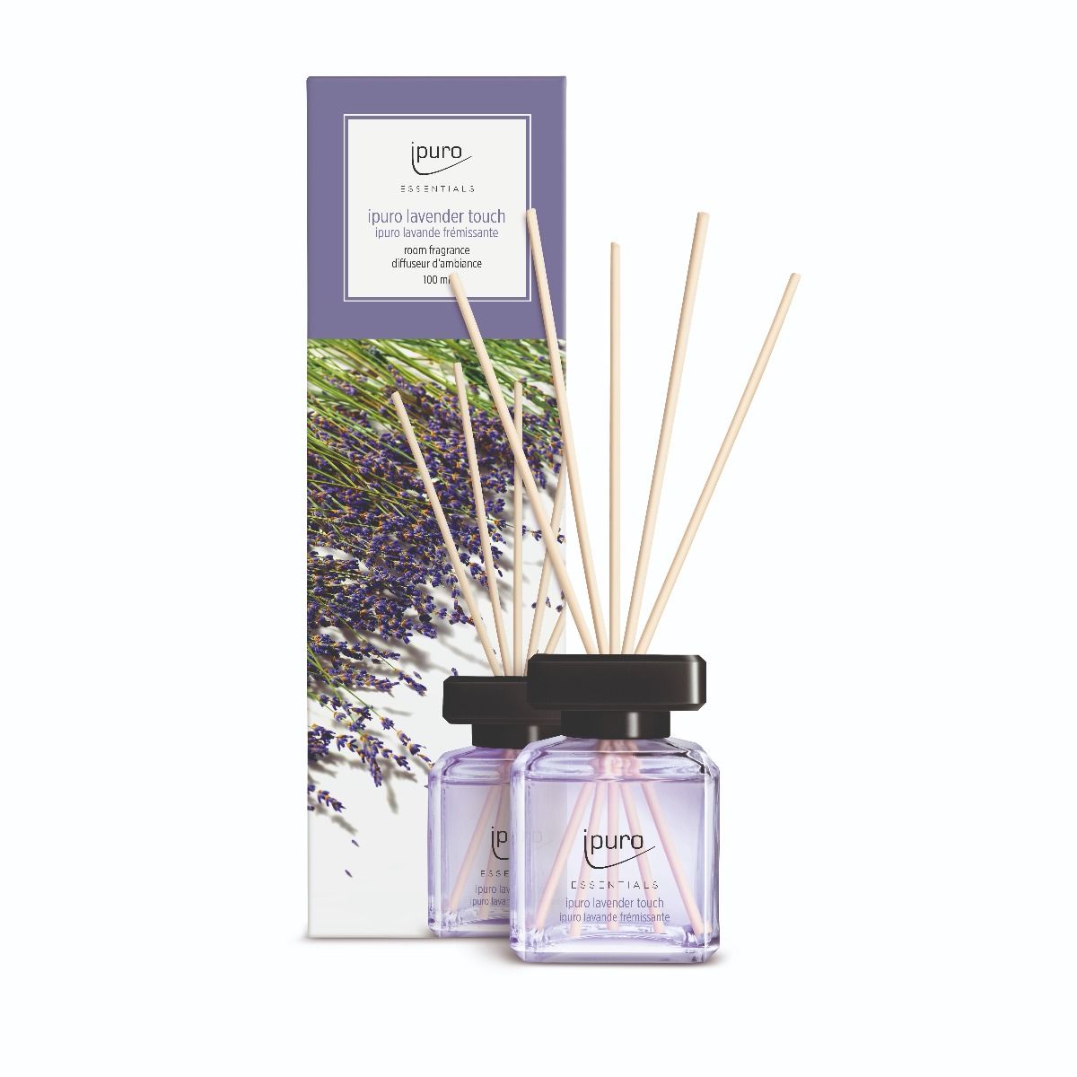 Diffuseur de parfum Ipuro touche lavande 100 ml