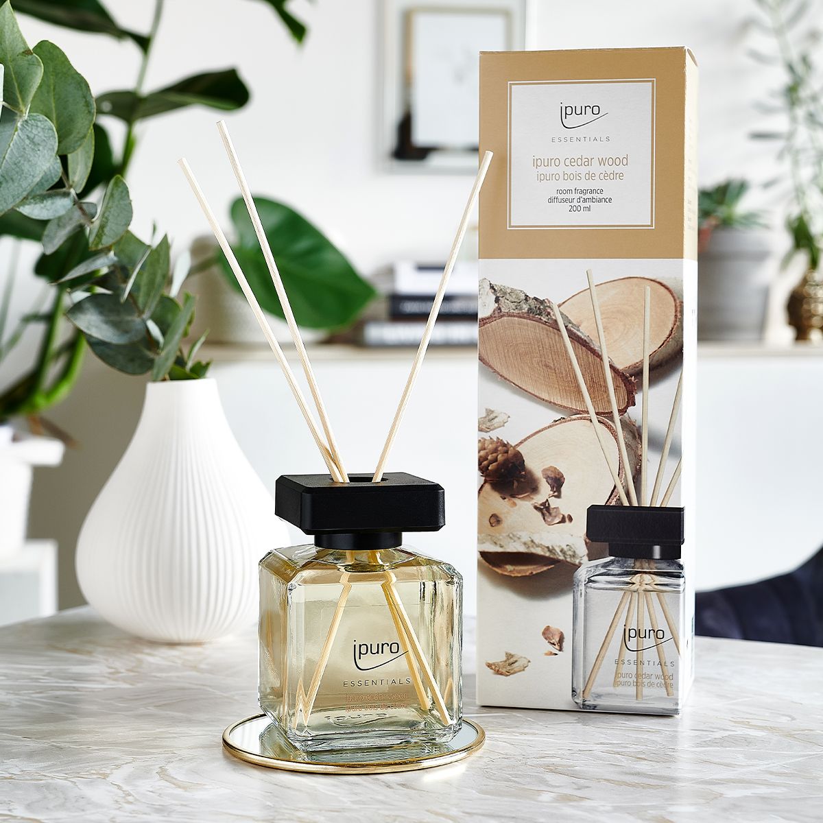 Diffuseur de parfum Ipuro bois de cèdre 200 ml