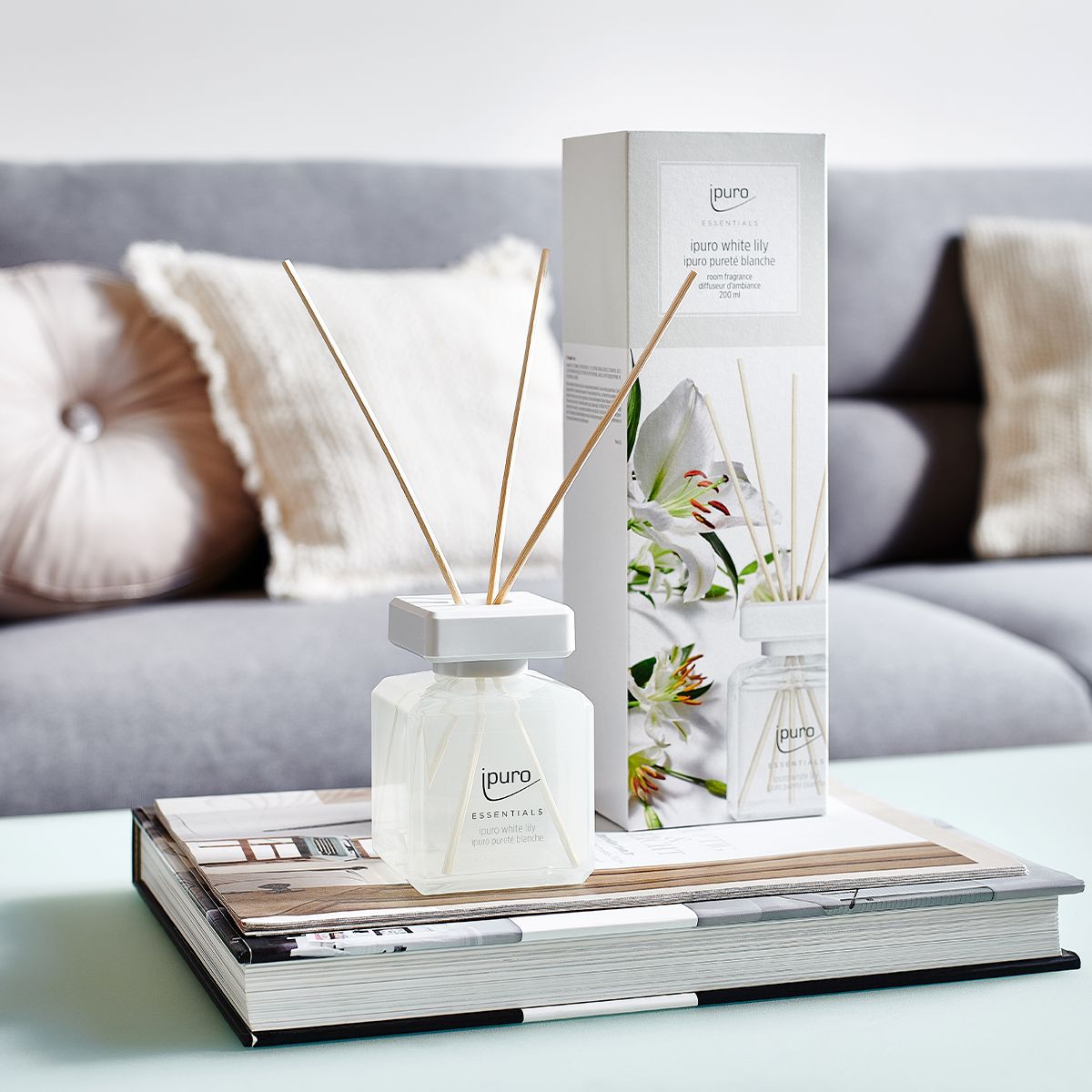 Diffuseur de parfum Ipuro lys blanc 200 ml