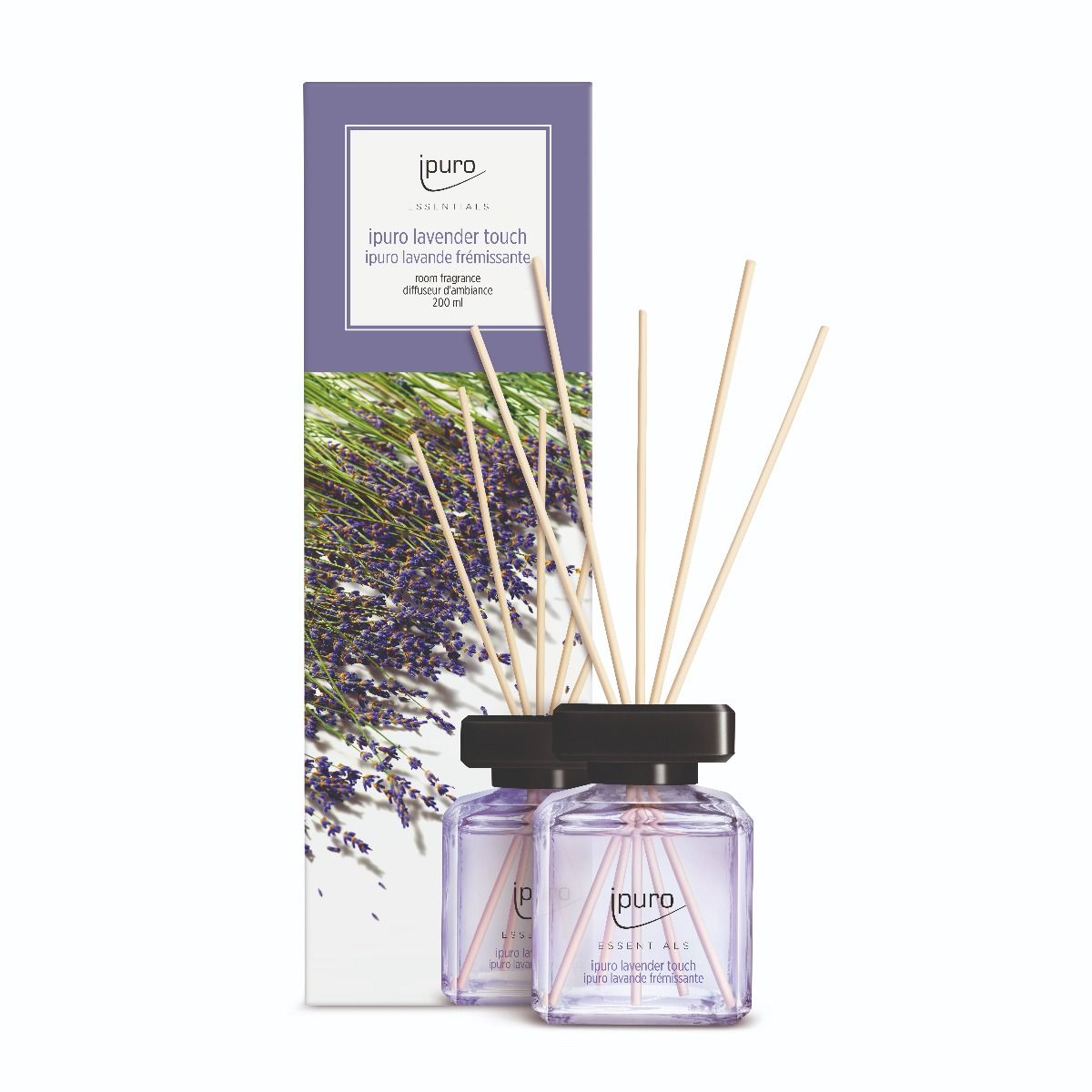 Diffuseur de parfum Ipuro touche lavande 200 ml