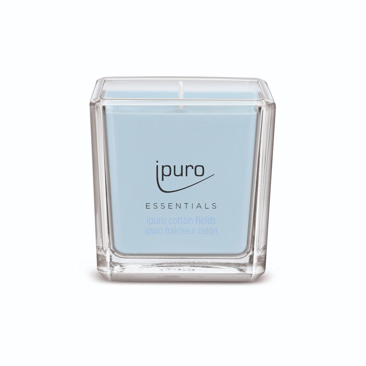 Bougie parfumée Ipuro champs de coton 125gr.