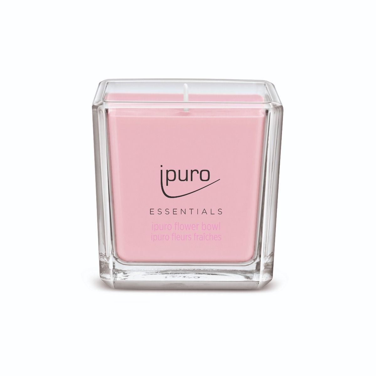 Bougie parfumée Ipuro bol de fleurs 125gr.