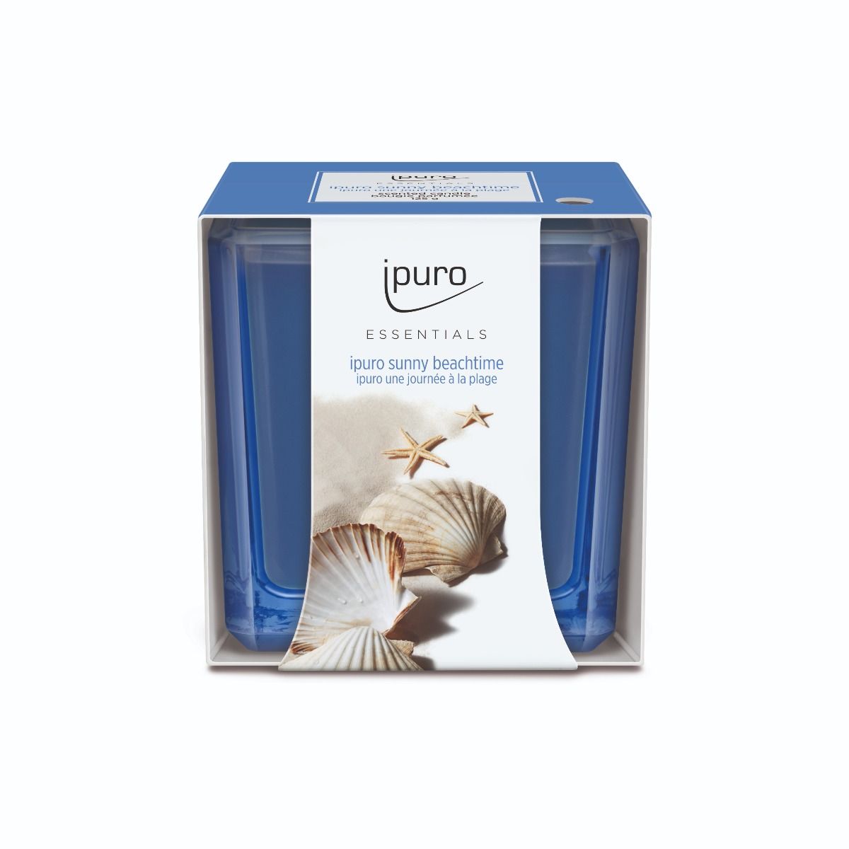 Bougie parfumée Ipuro plage ensoleillée 125gr.