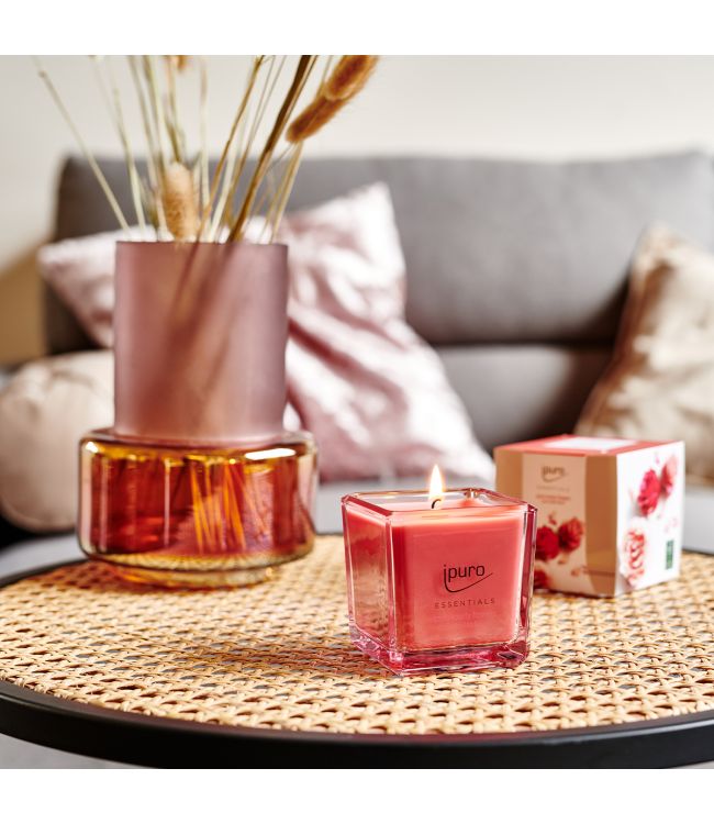 Bougie parfumée Ipuro jolies fleurs 125gr.