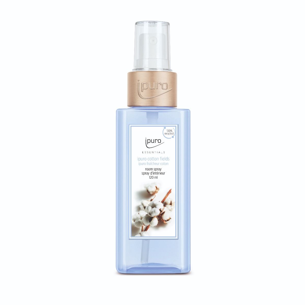 Spray d'ambiance champs de coton Ipuro 120ml