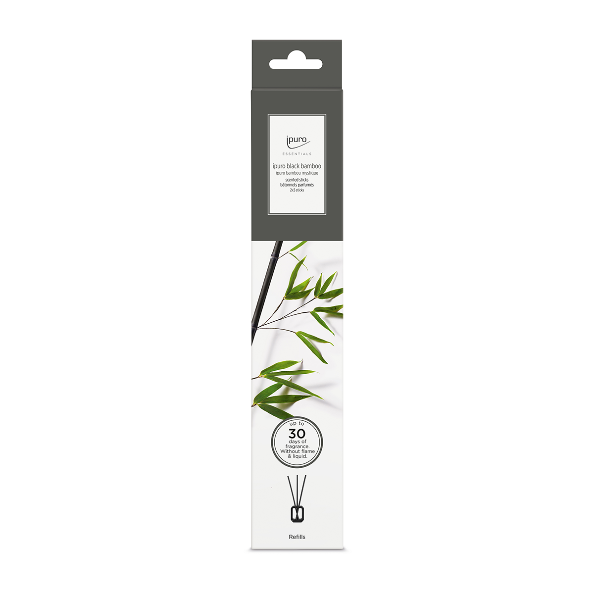 Bâtonnets parfumés Ipuro bambou noir
