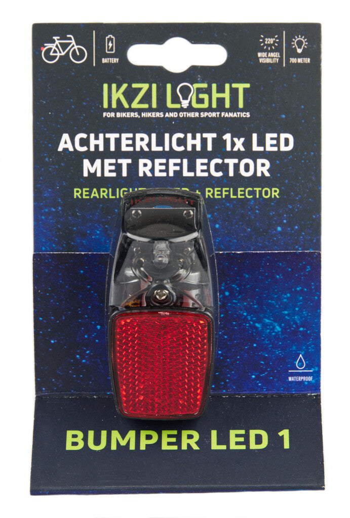 IKZILILT REFLECTEUR DE LUMIÈRE arrière 1xlé rouge sur carte