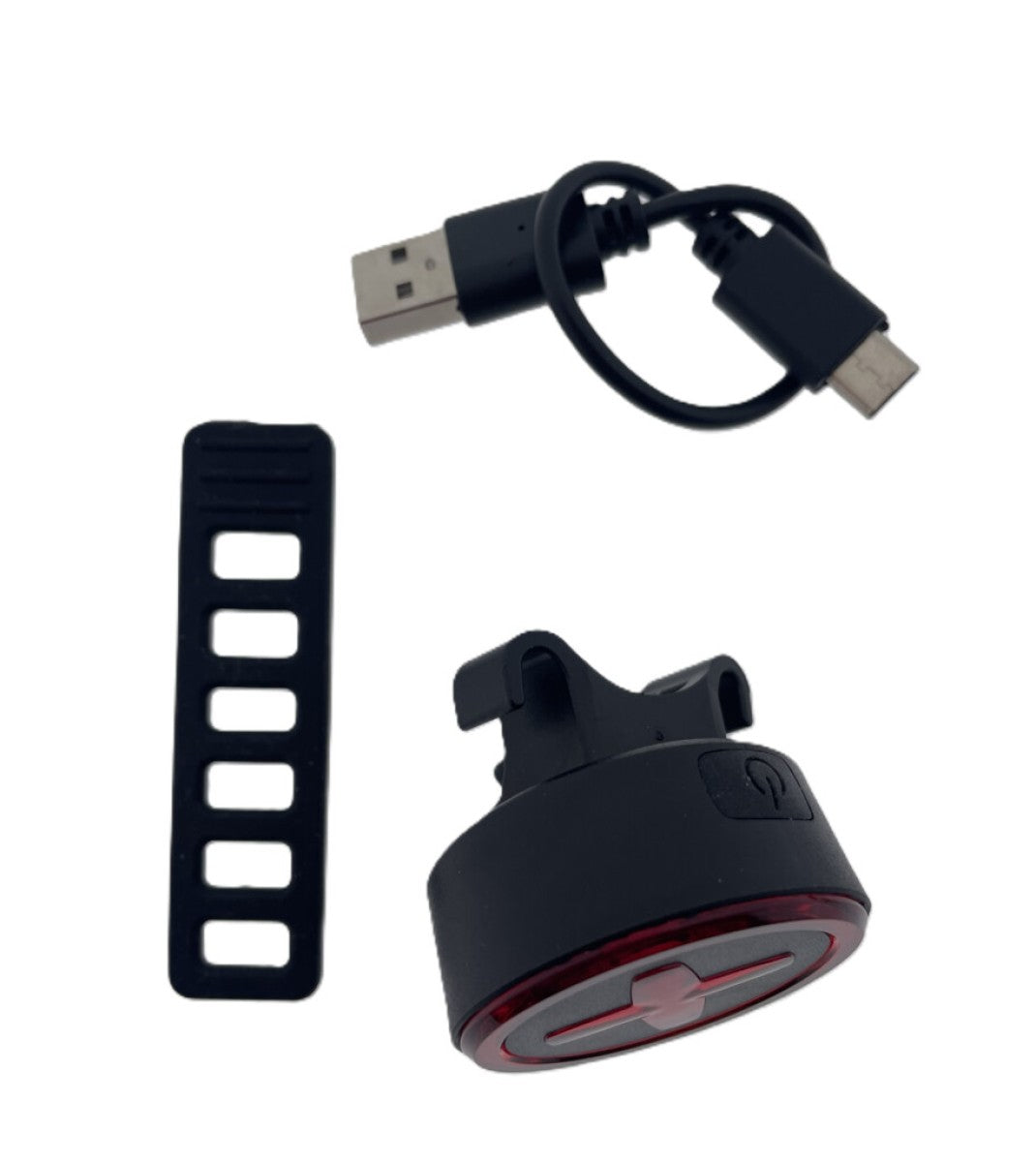 Feu arrière Ikzilight MR X avec 4014 LED, rechargeable par USB