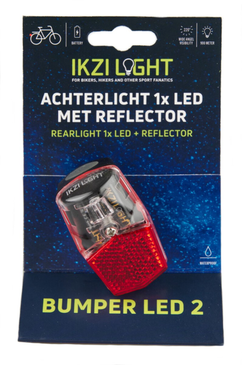 Fender de lumière arrière légère ikzi 1xled avec inspection E1