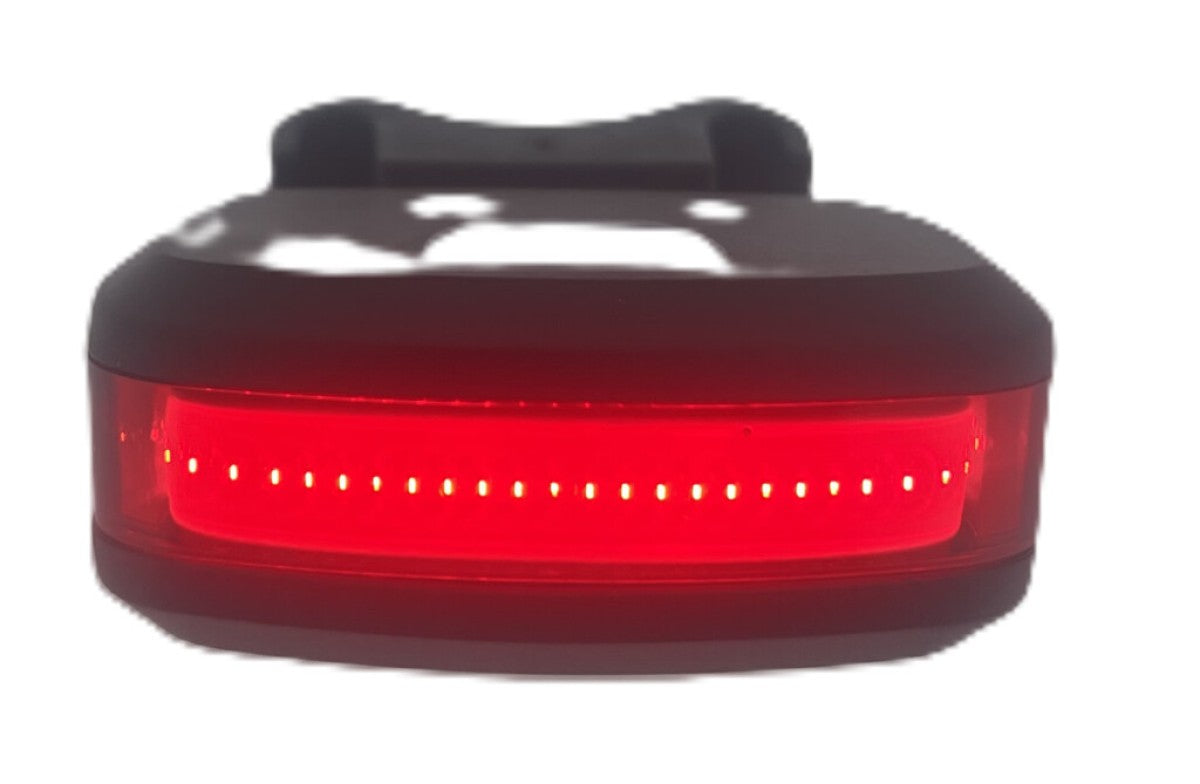Feu arrière Ikzilight sandwich 40 cob LED, rechargeable par USB