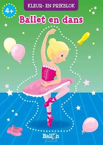 Bongers jouet à colorier et bloc d'épingles ballet et danse