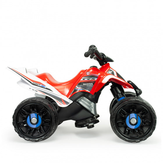 Injusa ATV quad électrique pour enfants 12V rouge blanc