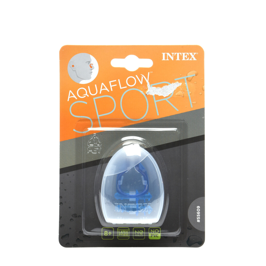 Intex 55609 bouchons d'oreilles à eau et pince-nez bleu