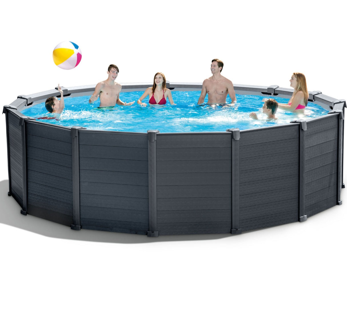 Panne de graphite de piscine Intex 478 x 124 cm