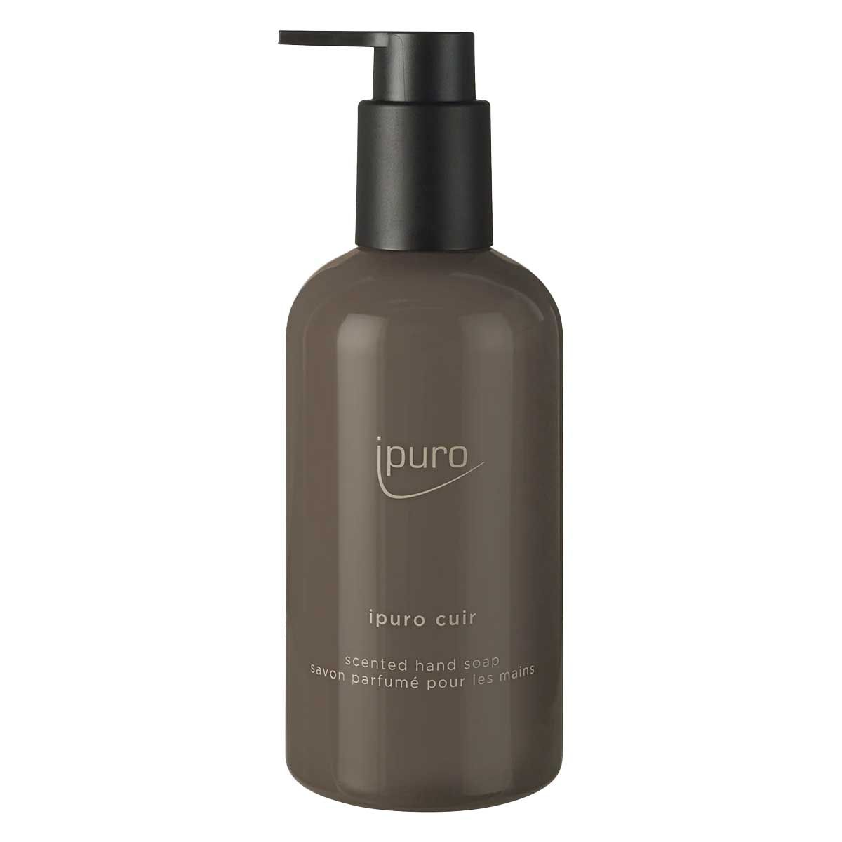 Savon mains parfumé Ipuro cuir 250ml