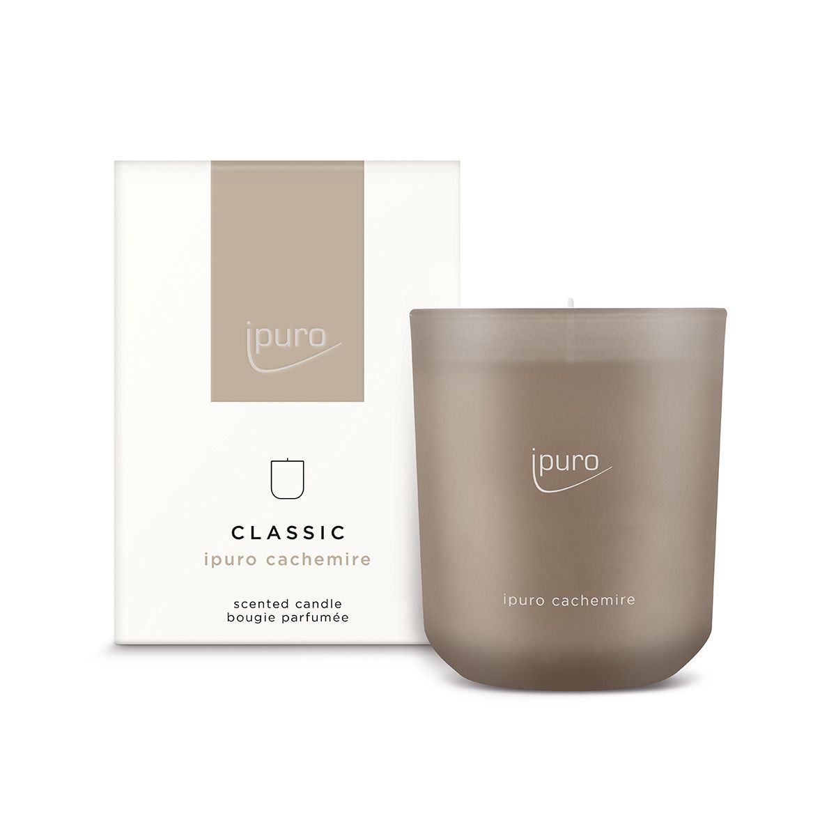 Bougie parfumée Ipuro cachemire 270gr
