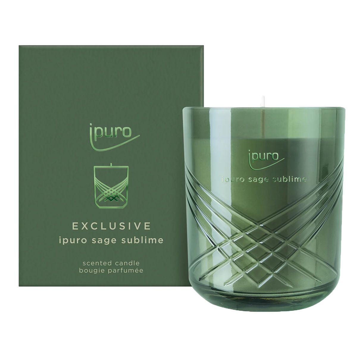 Ipuro bougie parfumée sauge sublime 270gr