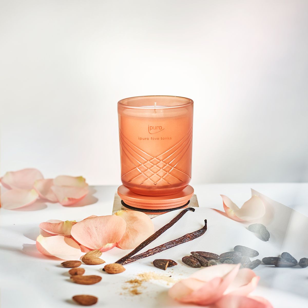 Ipuro bougie parfumée fève tonka 270gr