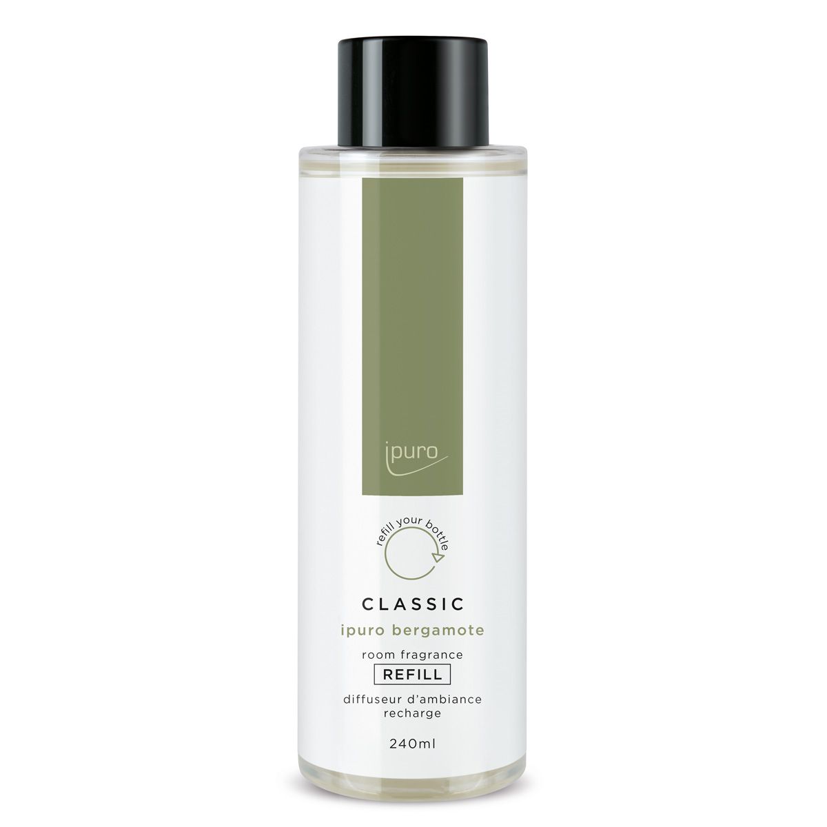 Recharge diffuseur de parfum Ipuro bergamote 240ml