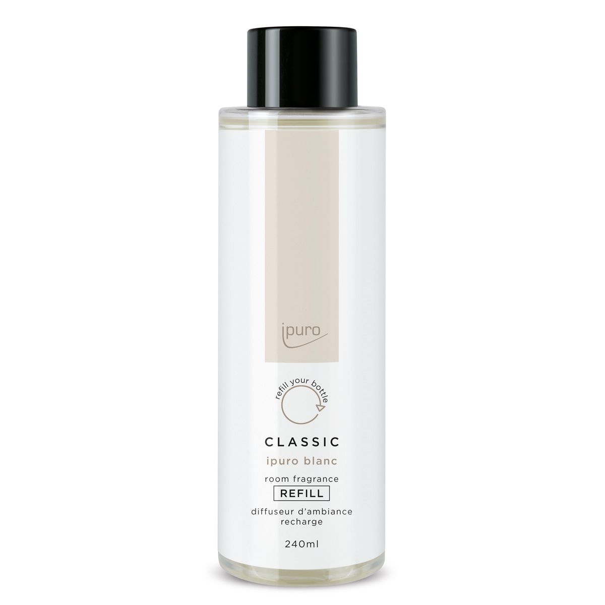Recharge pour diffuseur de parfum Ipuro blanc 240ml