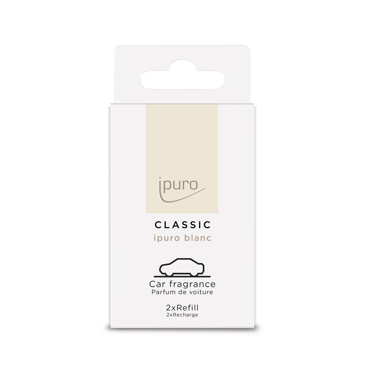 Ipuro car line blanc recharge 2 x 9gr