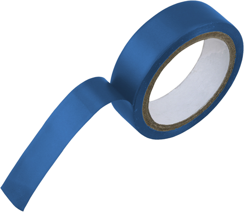 Ruban isolant Enzo | 15mm | 4,5 m | bleu - 00.425.67