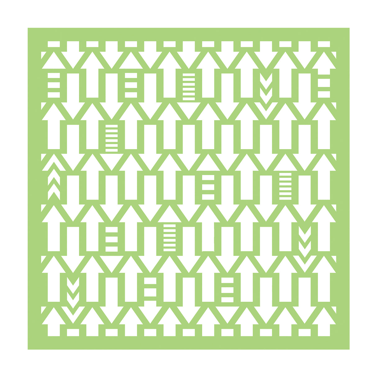 Kaisercraft • modèle de créateur flèches 15,2x15,2cm
