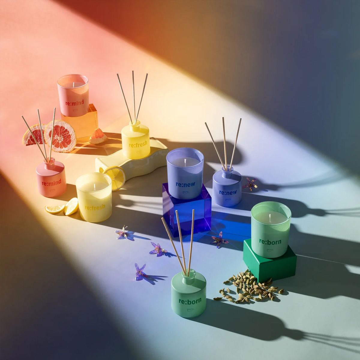 Bougie parfumée Ipuro nous sommes : re:mind 140gr.