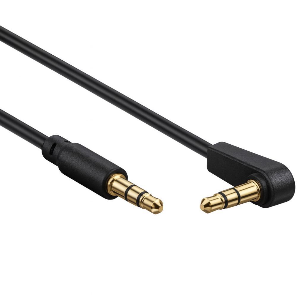 Câble de connecteur audio GOOBAY AUX, stéréo de 3,5 mm