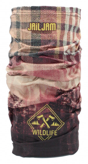 Tube de bouc de confiture de prison polyester élasthane bordeaux taille unique