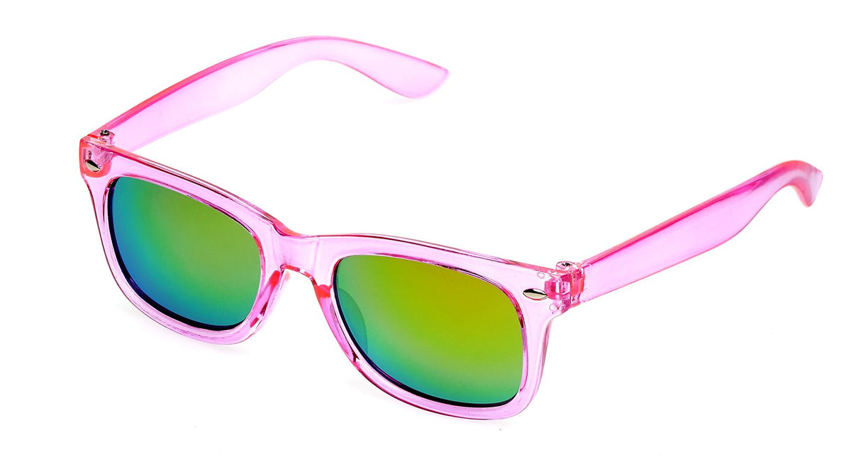 Lunettes de soleil Spectrum fille rose transparent
