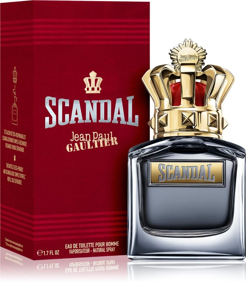 Jean Paul Gaultier eau de toilette vaporisateur scandale 50ml homme